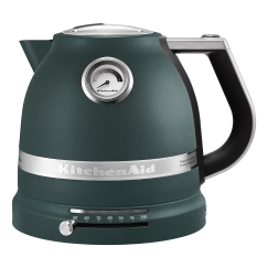KitchenAid 5KEK1522EPP vedenkeitin 1,5 L 2400 W Musta, Sininen, Ruostumaton teräs
