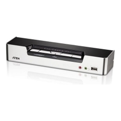 ATEN CS1794-AT-G KVM-kytkin Musta