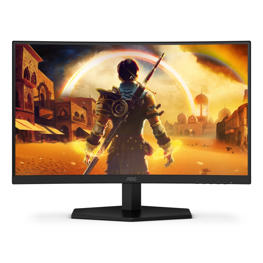AOC G4 23.6" VA FHD 180Hz монитор для ПК 59,9 cm (23.6") 1920 x 1080 пикселей Full HD ЖК Черный, Кра
