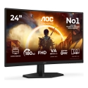 AOC G4 23.6" VA FHD 180Hz kompiuterio monitorius 59,9 cm (23.6") 1920 x 1080 pikseliai „Full HD“ LCD