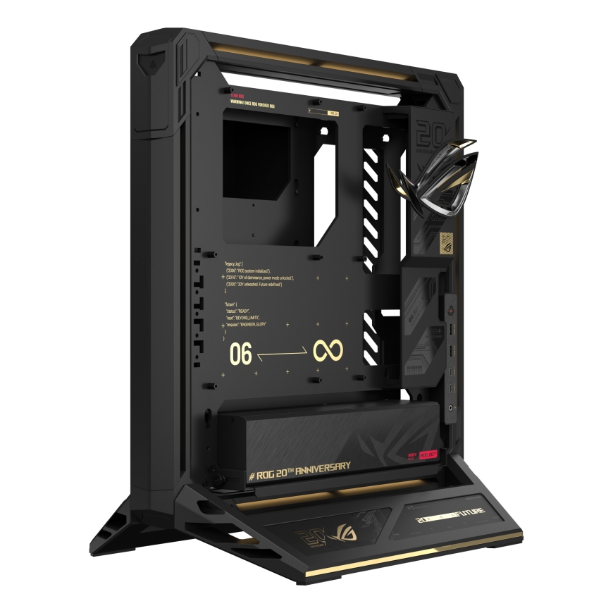 ASUS ROG GR20 Edition 20 Midi Tower Gold, Black – 5