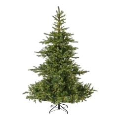 Everlands Grandis Fir aidonnäköinen joulukuusi valoilla, 180 cm