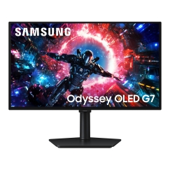 Samsung G70SH monitori 68,6 cm (27") 3840 x 2160 pikseļi 4K Ultra HD OLED Melns