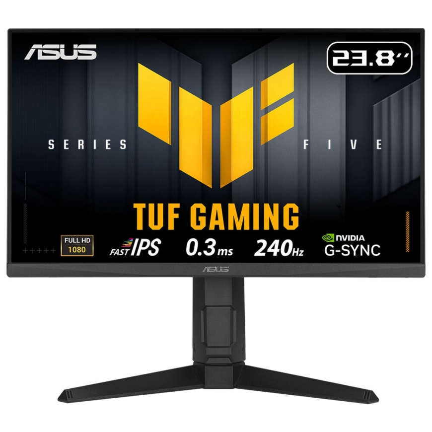 ASUS TUF Gaming VG249QML5A monitori 60,5 cm (23.8") 1920 x 1080 pikseļi Full HD LCD Melns