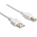 Sandberg 502-78 USB kabelis USB 2.0 180 m USB A USB B 0,48 Gbit/s Balts Sandberg 502-78 USB kabelis USB 2.0 180 m USB A USB B 0,48 Gbit/s Balts