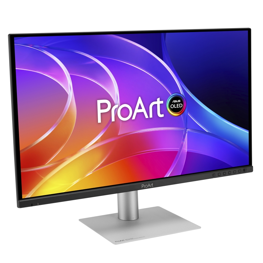 ASUS ProArt OLED PA279CDV PC lamekuvar 67,3 cm (26.5") 3840 x 2160 pikslit 4K Ultra HD QD-OLED Must, – 2