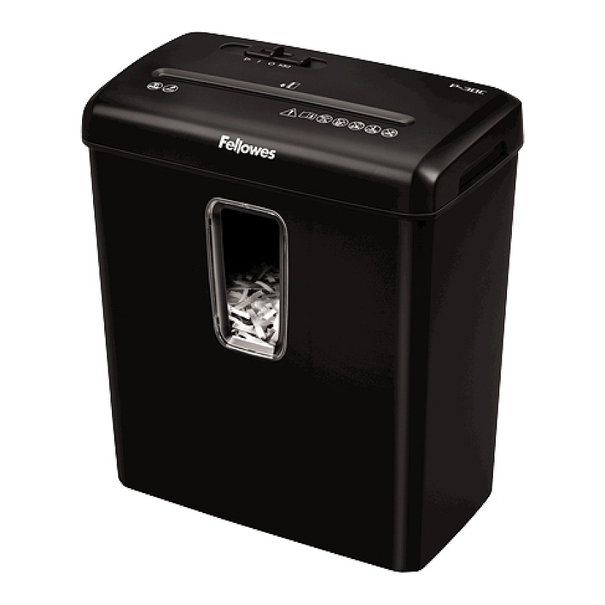 Fellowes Powershred P-30C papīra smalcinātājs Krusteniskā smalcināšana 22 cm Melns – 2