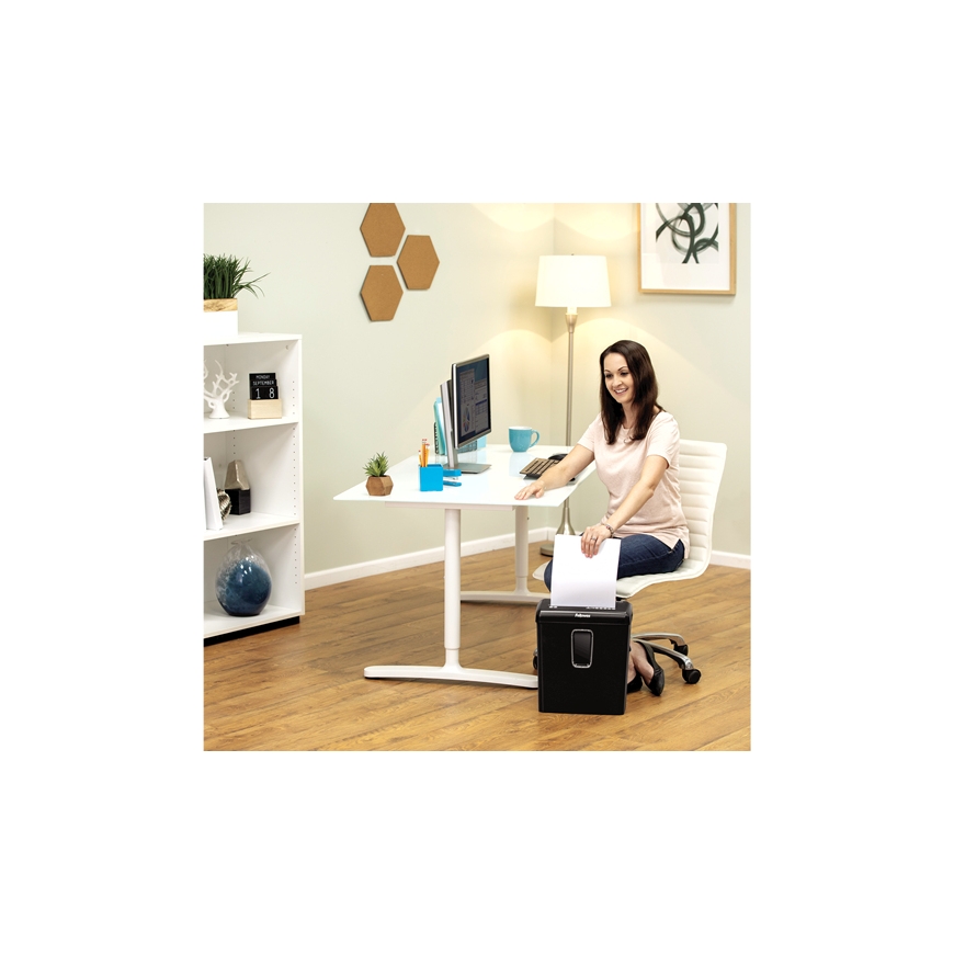 Fellowes Powershred P-30C papīra smalcinātājs Krusteniskā smalcināšana 22 cm Melns – 5