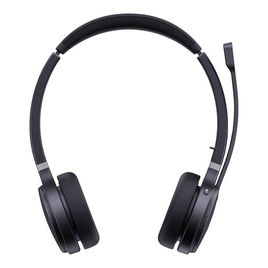 Yealink WH62 Dual Teams Laisvų rankų įranga Bevielis Su lankeliu Biuras / skambučių centras Mikro USB Įkrovimo stovas Juoda – 3
