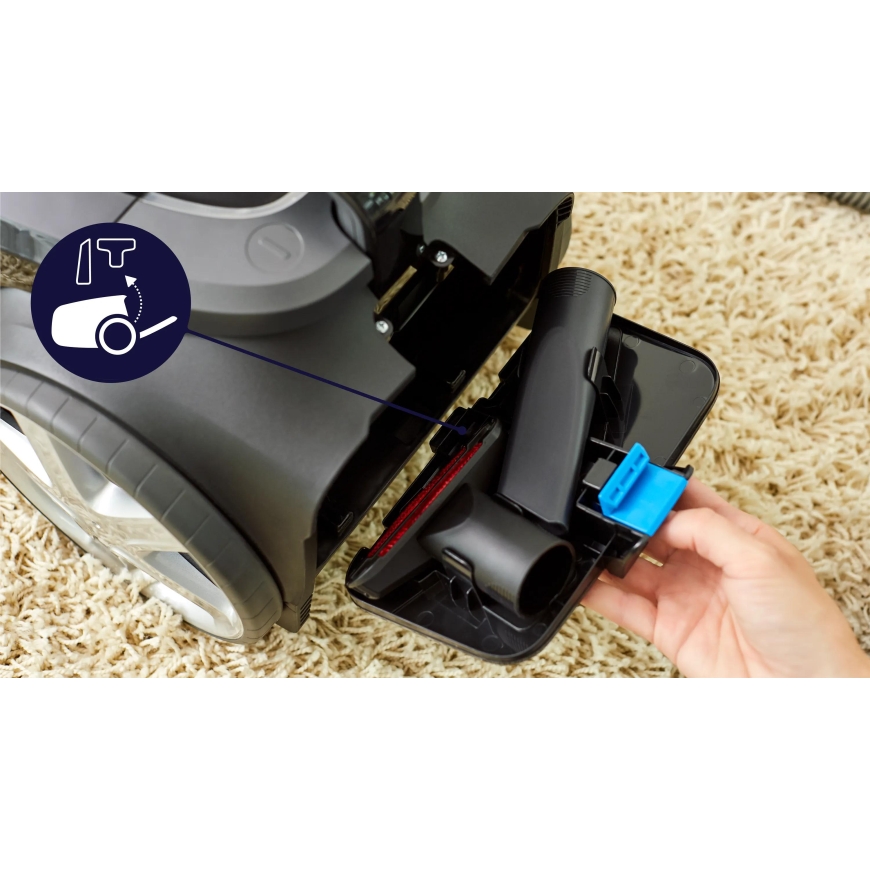 Philips PowerPro Expert FC9747/09 пылесос 2 L Цилиндрический пылесос Cухой 900 W Без мешка – 2