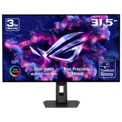 ASUS ROG Strix XG32UCWMG monitori 80 cm (31.5") 3840 x 2160 pikseļi 4K Ultra HD OLED Melns