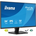 iiyama ProLite X2491H-B1 computer monitor 60.5 cm (23.8") 1920 x 1080 pixels Full HD LCD Black