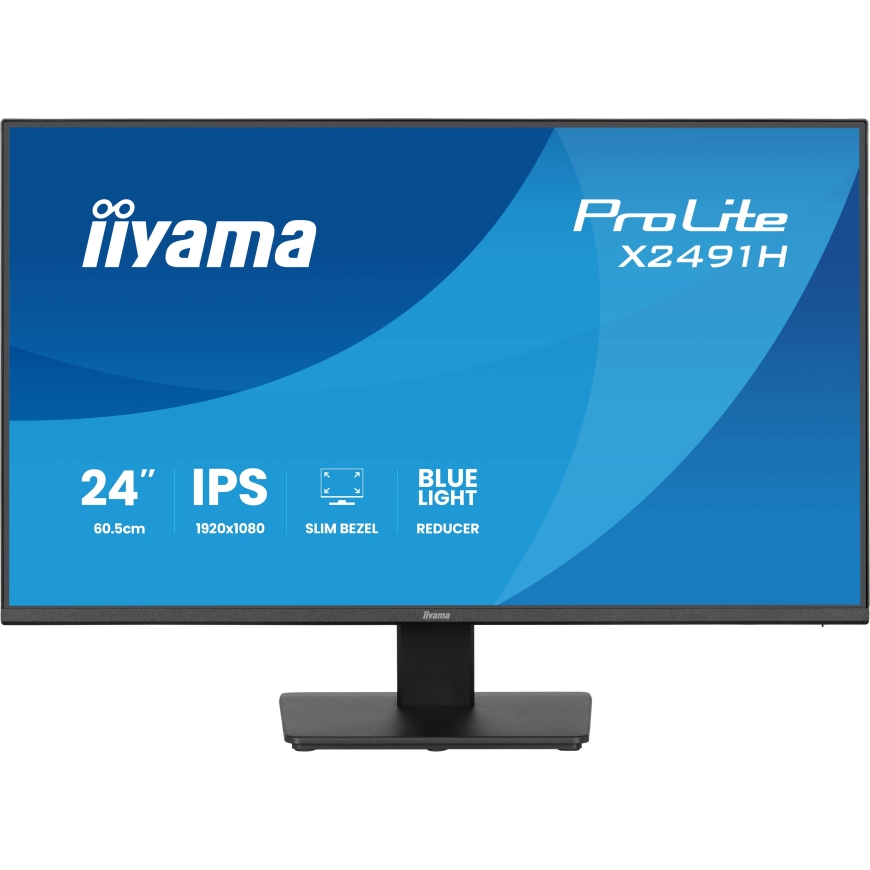 iiyama ProLite X2491H-B1 computer monitor 60.5 cm (23.8") 1920 x 1080 pixels Full HD LCD Black – 3