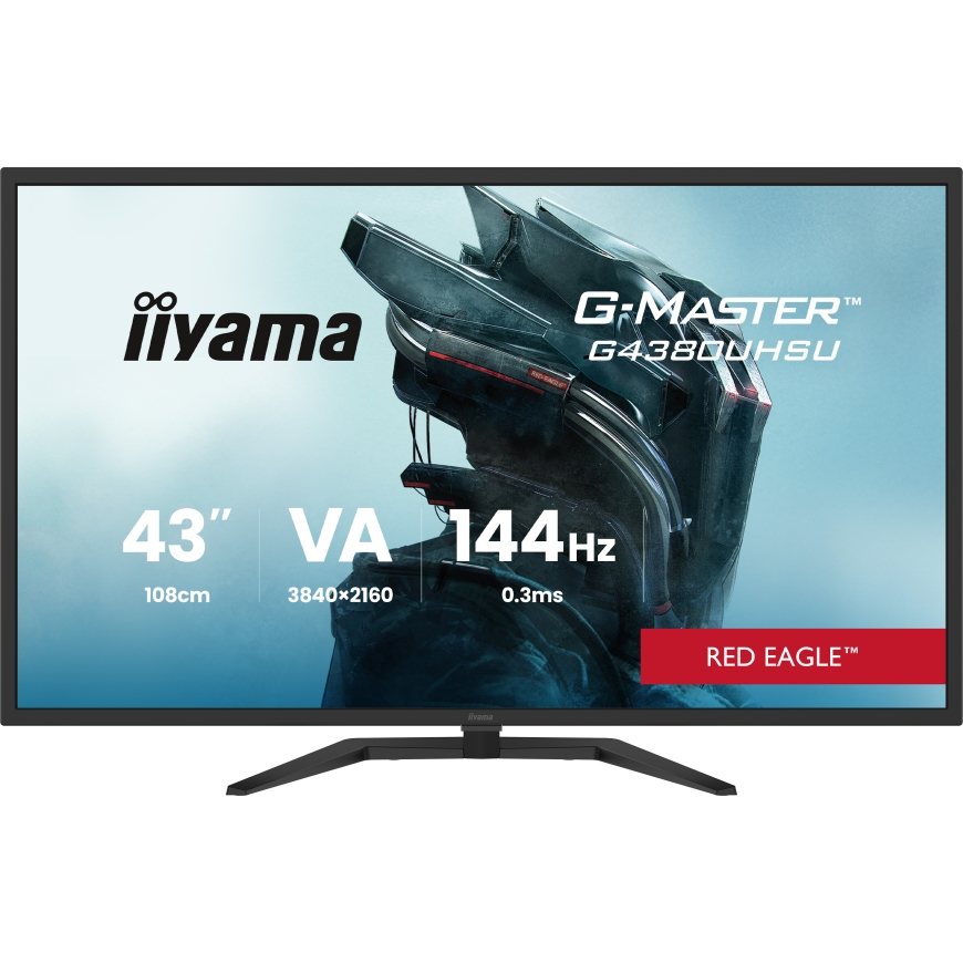 iiyama G-MASTER G4380UHSU-B2 монитор для ПК 108 cm (42.5") 3840 x 2160 пикселей 4K Ultra HD LED Черн – 2