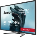 iiyama G-MASTER G4380UHSU-B2 kompiuterio monitorius 108 cm (42.5") 3840 x 2160 pikseliai 4K Ultra HD iiyama G-MASTER G4380UHSU-B2 kompiuterio monitorius 108 cm (42.5") 3840 x 2160 pikseliai 4K Ultra HD