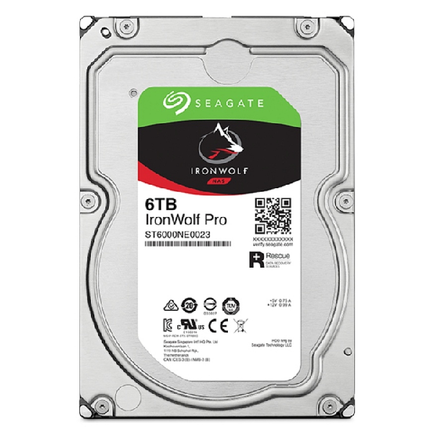 Seagate IronWolf Pro ST6000NT001 vidinis kietasis diskas 6 TB 7200 RPM 256 MB 3.5" – 4