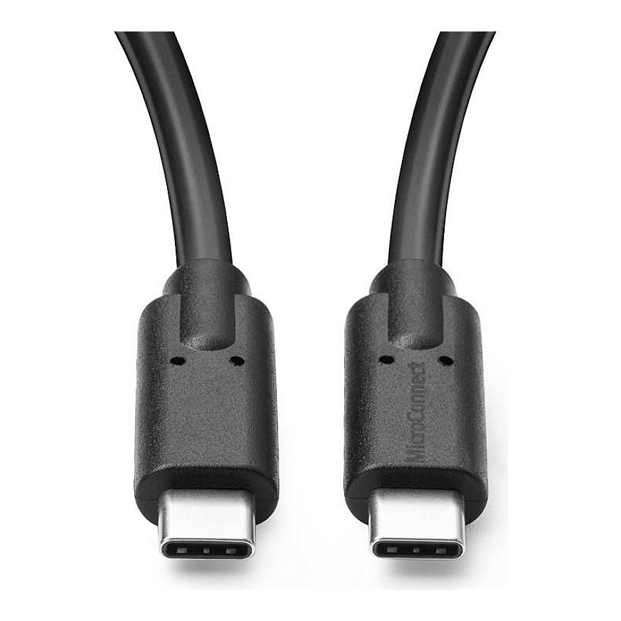 Microconnect USB3.2CC1 USB cable 1 m USB 3.2 Gen 2 (3.1 Gen 2) USB C Black – 2