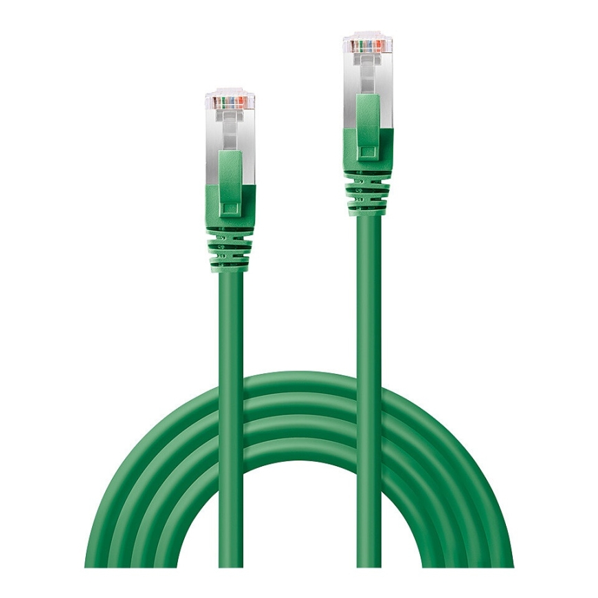 Lindy 47677 networking cable Green 1 m Cat6a S/FTP (S-STP) Round – 2