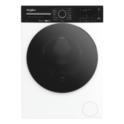 Whirlpool WPM 87W ADS EE Pesukone Edestä täytettävä 8 kg 1351 RPM Musta, Valkoinen