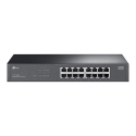 TP-Link LS1016G tinklo komutatorius Ne-valdomas Gigabit Ethernet (10/100/1000) Juoda