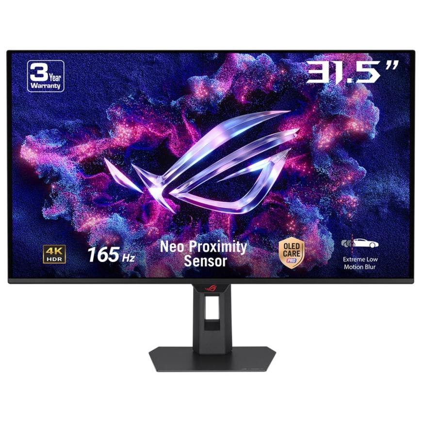 ASUS ROG Strix OLED XG32UCDS kompiuterio monitorius 80 cm (31.5") 3840 x 2160 pikseliai 4K Ultra HD