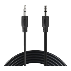 Sandberg 501-24 audiokaabel 200 m 3.5mm TRS Must