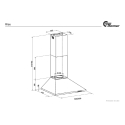 Thermex Rise 600 mm laeitsiiventilaator oma mootori ja roostevabast terasest. Thermex Rise 600 mm laeitsiiventilaator oma mootori ja roostevabast terasest.