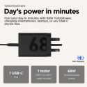 Motorola TurboPower 68W Universal Black AC Fast charging Indoor Motorola TurboPower 68W Universal Black AC Fast charging Indoor