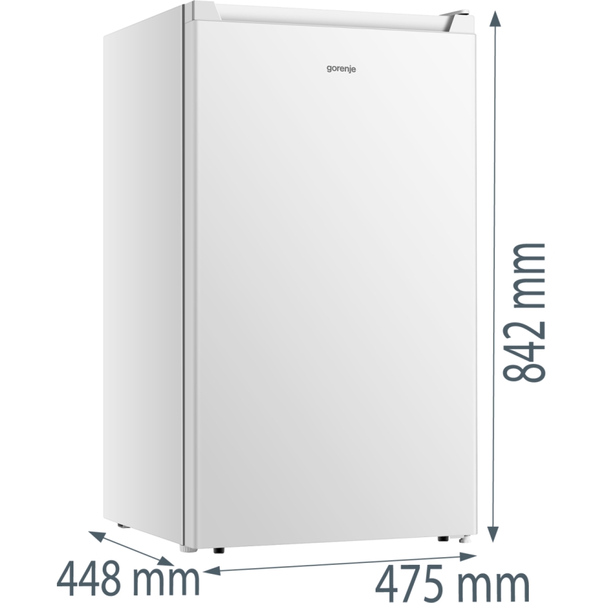Gorenje F39EPW4 Вертикальная морозильная камера Отдельно стоящий 61 L Белый – 2
