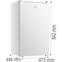 Gorenje F39EPW4 Upright freezer Freestanding 61 L White Gorenje F39EPW4 Upright freezer Freestanding 61 L White