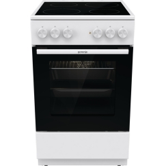 Gorenje GEC5A41WG Freestanding cooker Electric Ceramic hob White
