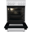Gorenje GEC5A41WG Pastatoma viryklė Elektrinis Keraminis Balta Gorenje GEC5A41WG Pastatoma viryklė Elektrinis Keraminis Balta