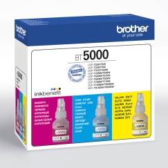 Brother BT5000CLVAL ink cartridge 3 pc(s) Original Cyan, Magenta, Yellow