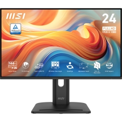 MSI Pro MP245PHG E14 PC lamekuvar 60,5 cm (23.8") 1920 x 1080 pikslit Full HD LCD Must