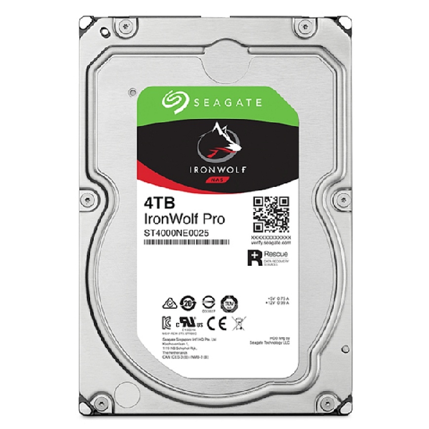 Seagate IronWolf Pro ST4000NT001 internal hard drive 4 TB 7200 RPM 256 MB 3.5" – 4