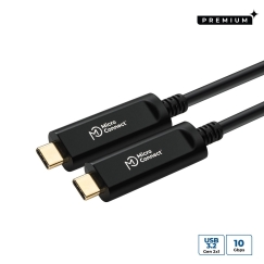 Microconnect MC-USB3.1CC10OP USB cable 10 m USB 3.2 Gen 2 (3.1 Gen 2) USB C Black