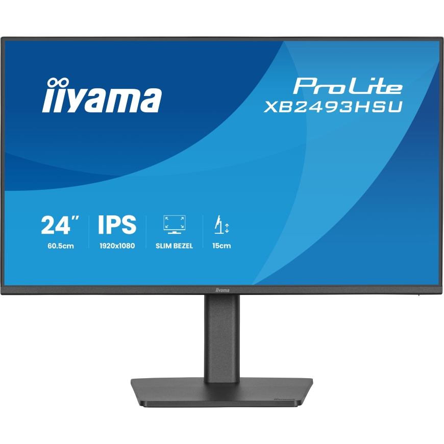 iiyama ProLite XB2493HSU-B1 computer monitor 60.5 cm (23.8") 1920 x 1080 pixels Full HD LED Black – 3