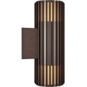 Nordlux Aludra Seaside Double wall lamp, brown