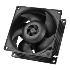ARCTIC S8038-7K Suoritin Tuuletin 8 cm Musta 1 kpl