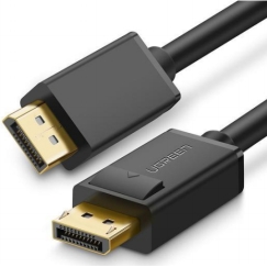 Ugreen 10211 DisplayPort kabelis 1 m Melns