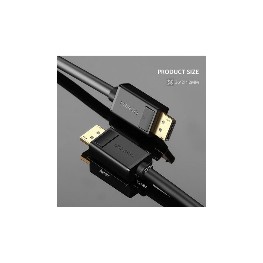 Ugreen 10211 DisplayPort кабель 1 m Черный – 2