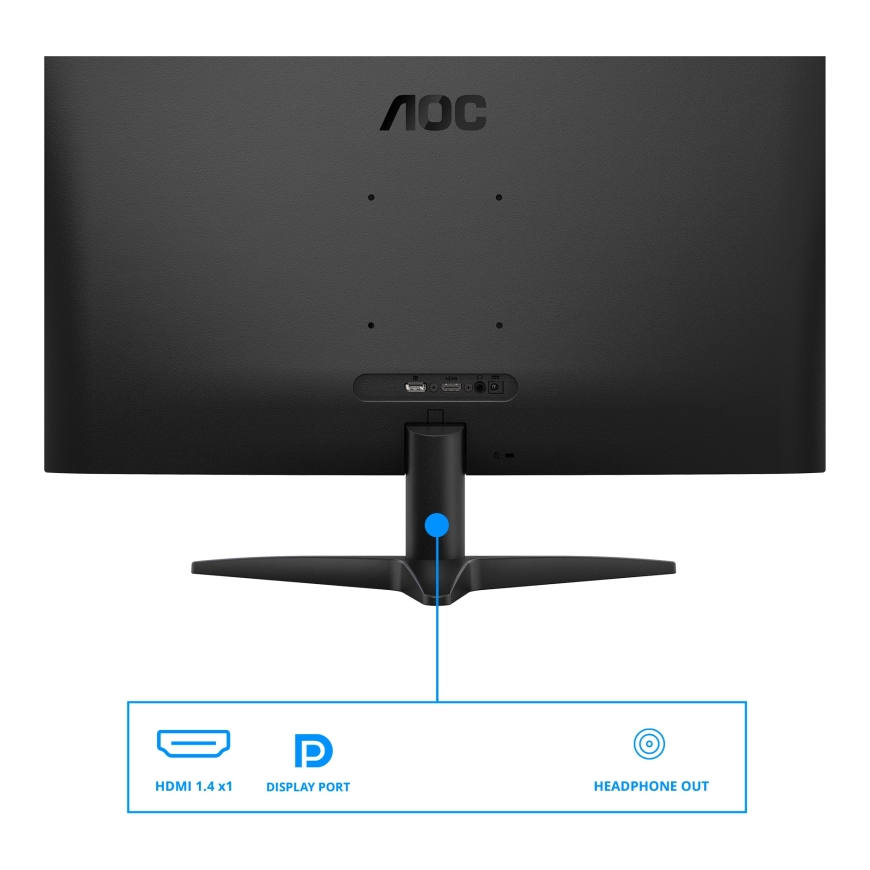AOC B3 27B36X PC lamekuvar 68,6 cm (27") 1920 x 1080 pikslit Full HD LED Must – 3
