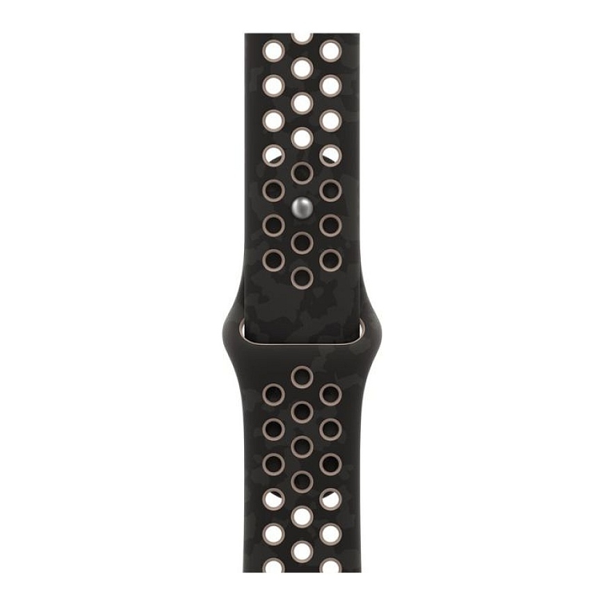 46mm Pimedas Mustas Nike Spordibänd - S/M