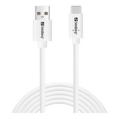 Sandberg 336-14 USB-kaapeli USB 2.0 200 m USB C USB A Valkoinen