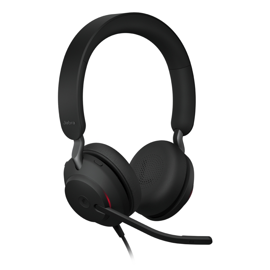 Jabra Evolve2 40 SE Гарнитура Проводная Оголовье Офис/колл-центр USB Type-C / USB Type-A Черный