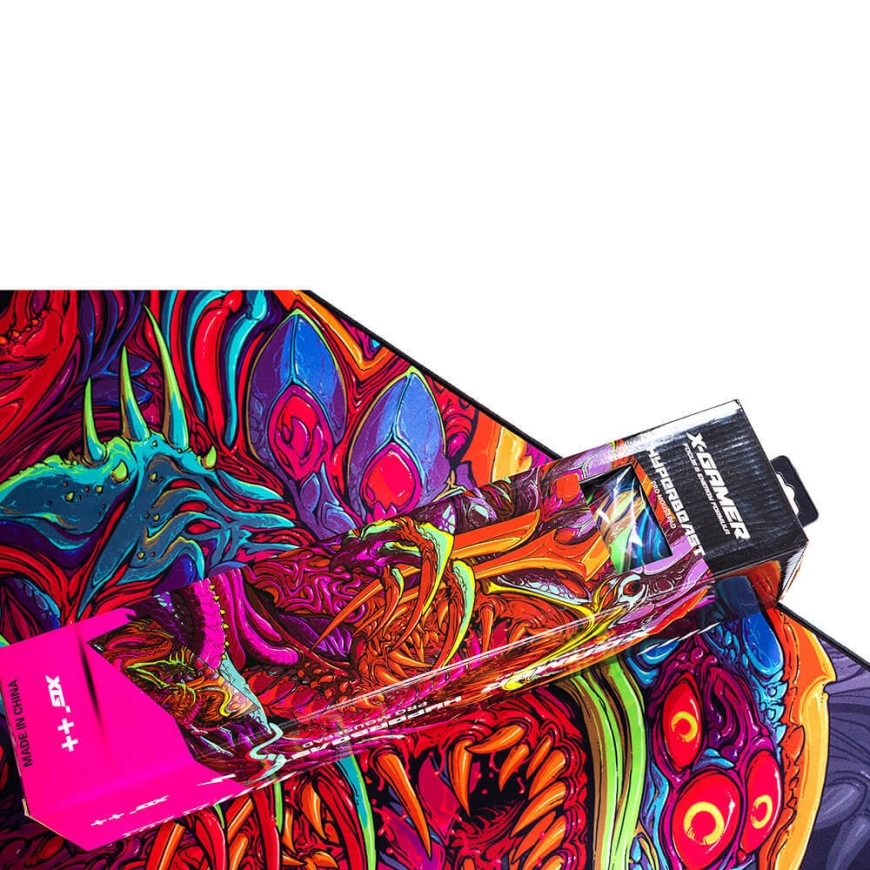 X-GAMER pelės kilimėlis 110 x 45 cm, Hyper Beast – 5