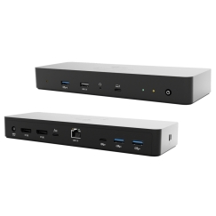 i-tec TB4INTGDUAL4KDOCPD док-станция для ноутбука Проводная Thunderbolt 4 Черный
