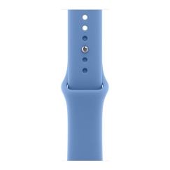 46 mm laukinės gėlės mėlynas sportinis dirželis - M/L