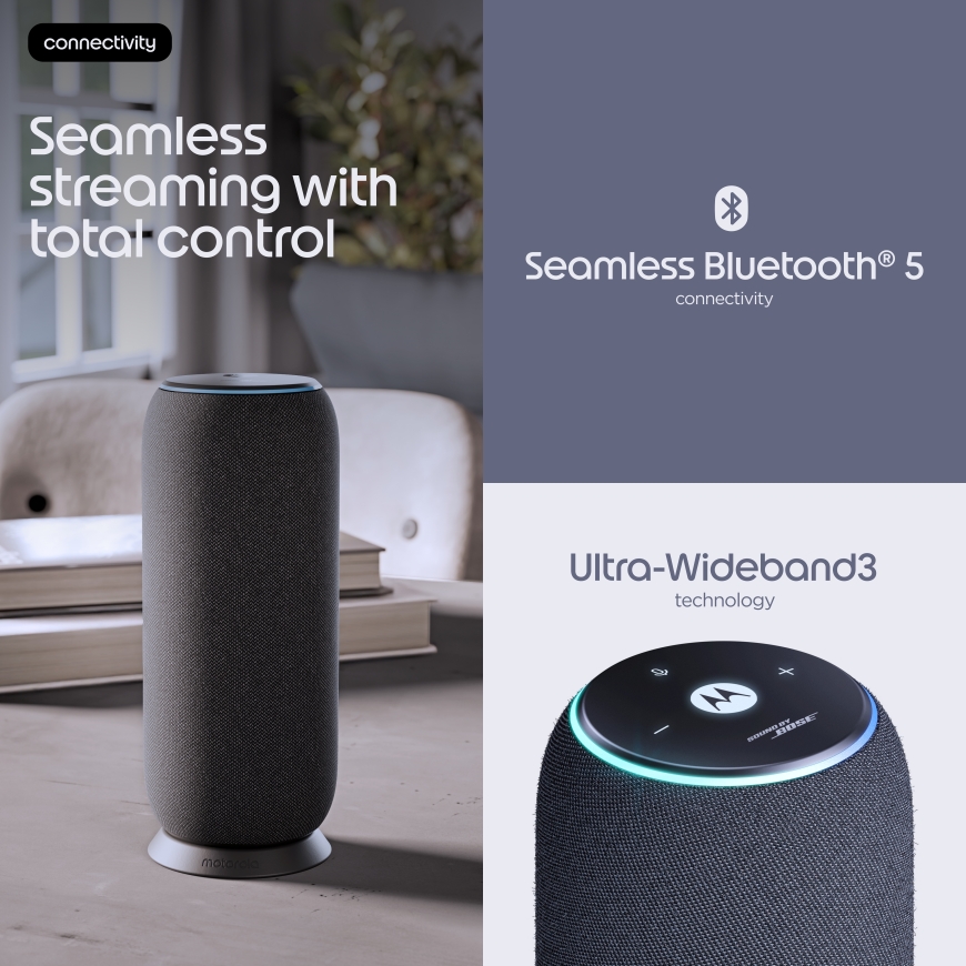 Motorola moto sound flow Mono portable speaker Carbon 30 W – 3