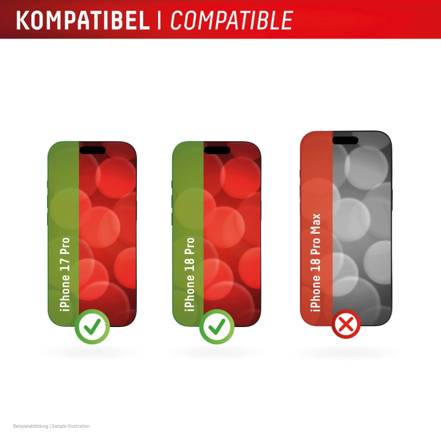 Displex 02311 Mobiliojo telefono ekrano arba nugarėlės apsaugos priemonė Skaidri ekrano apsauga Appl – 5